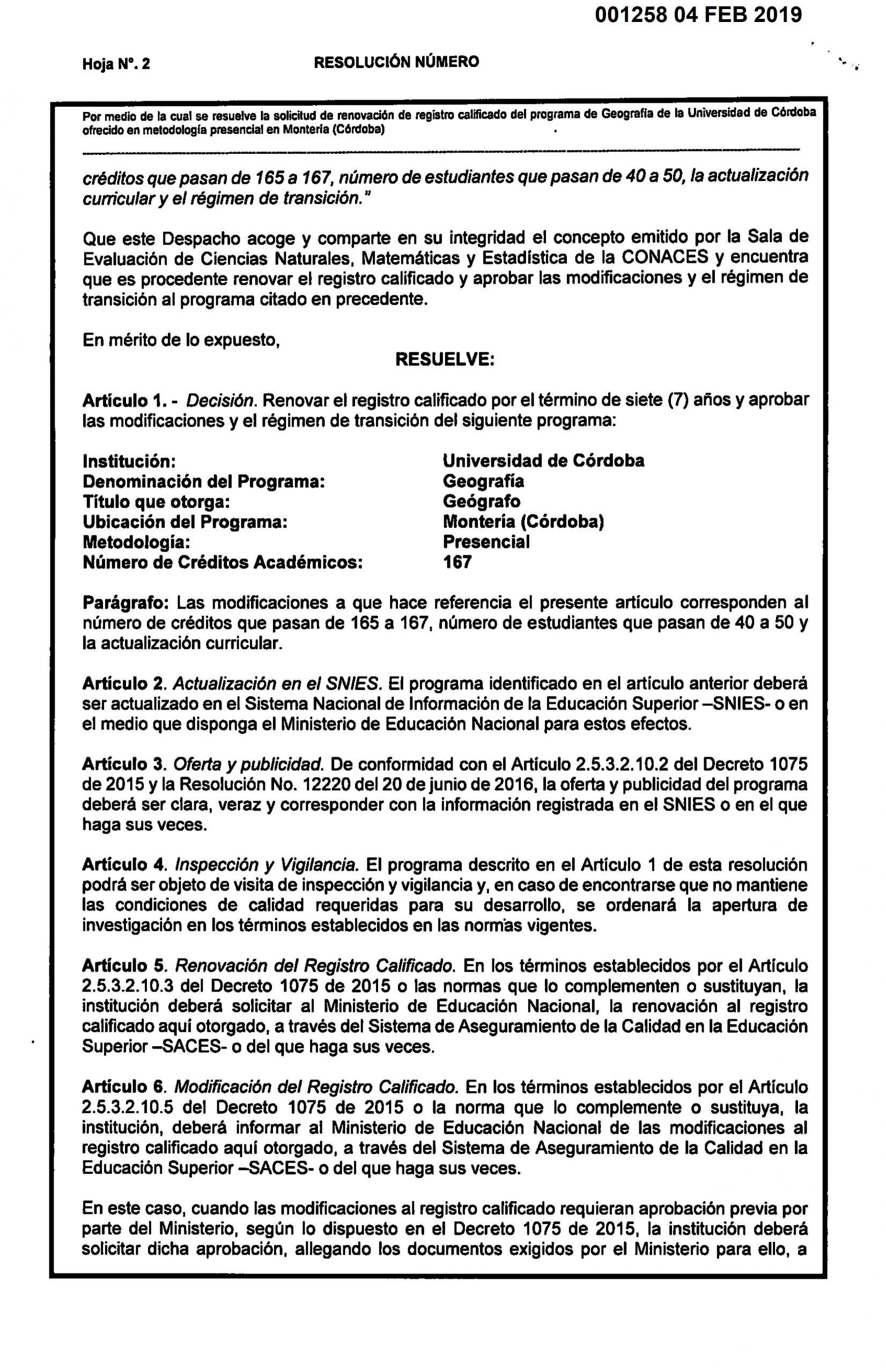 Resolucion-001258-Renov-Registro-Calificado-Pregrado-Geografia-4-Feb-2019-0002-scaled