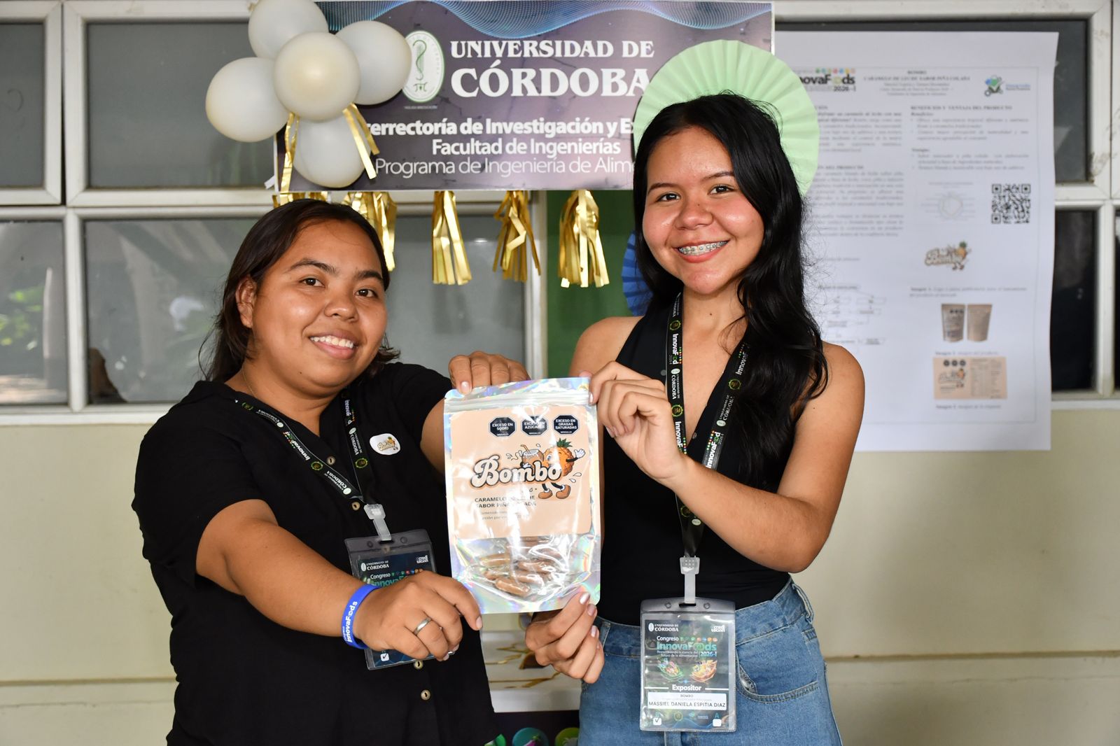 Estudiantes de Unicórdoba innovan con probióticos y confitería de inspiración tropical