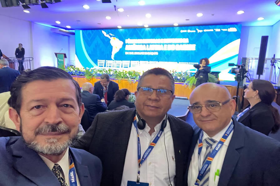 Rector de Unicórdoba representa a Colombia en el Foro de Rectores de América Latina, en Brasil