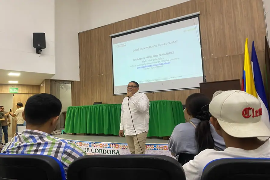 Profesor Teobaldis Mercado Fernández, docente e investigador científico de Unicórdoba.