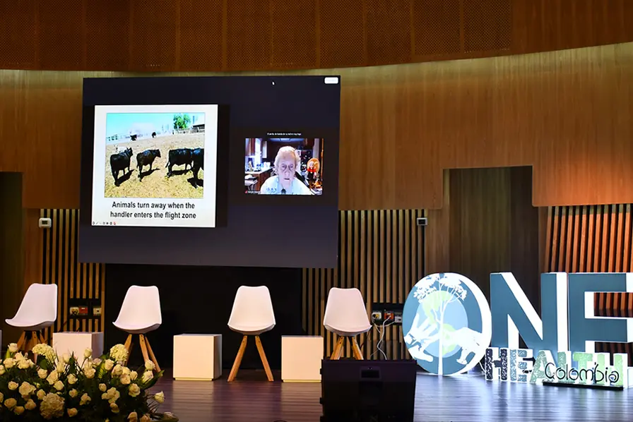 La reconocida especialista estadounidense participó de manera virtual en CONASIE 2026, donde habló sobre comportamiento animal y autismo ante estudiantes y docentes reunidos en el Auditorio Cultural de la Universidad de Córdoba. El encuentro también anticipó un nuevo espacio internacional sobre autismo y bienestar animal para 2027.