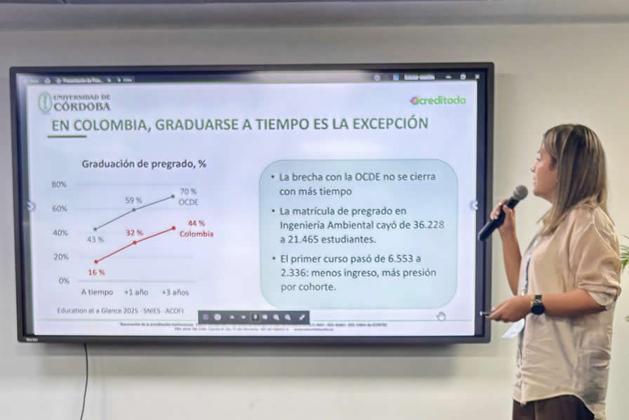 La Universidad de Córdoba participó en la agenda académica, directiva y de relacionamiento del World Engineering Education Forum, realizado en Cartagena, donde presentó una experiencia del programa de Ingeniería Ambiental y fortaleció vínculos con instituciones y organizaciones del sector.